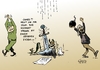 Cartoon: Gaza-Schwert (small) by Paolo Calleri tagged gaza,gazastreifen,israel,hamas,palästinenser,israelis,gewalt,krieg,auseinandersetzung,konflikt,raketen,armee,luftwaffe,feuerpause,raketenabwehrprogramm,iron,dome,bombenanschlag,bombenbeschuss,pax,frieden,damokles,schwert
