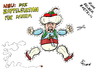 Cartoon: Hampelmann (small) by Paolo Calleri tagged tuerkei,deutschland,satire,journalismus,kritik,botschafter,presse,praesident,recep,tayyip,erdogan,aussenministerium,sultan,bospurus,zensur,karikatur,cartoon,paolo,calleri