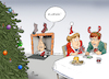 Cartoon: Merzy Christmas (small) by Paolo Calleri tagged deutschland,bundesregierung,bundeskanzlerin,angela,merkel,parteivorsitzende,cdu,annegret,kramp,karrenbauer,akk,kandidatur,bundesparteitag,friedrich,merz,bewerbung,ministeramt,minister,kabinett,karikatur,cartoon,paolo,calleri