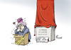 Cartoon: Selbstdisziplinierung (small) by Paolo Calleri tagged deutschland,parteien,spd,sozialdemokraten,bundestagswahl,wahlen,kandidat,kuer,bekanntgabe,karikatur,cartoon,paolo,calleri