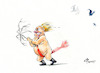 Cartoon: Sturmtief Daniels über New York (small) by Paolo Calleri tagged usa,new,york,trump,strafprozess,justiz,schweigegeld,pornodarstellerin,stormy,daniels,wahlkampf,praesidentschftswahl,politik,karikatur,cartoon,paolo,calleri