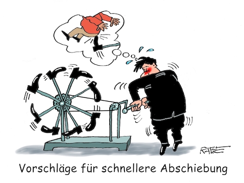 Cartoon: Abschiebung (medium) by RABE tagged ampel,ampelregierung,rot,grün,gelb,fdp,spd,grüne,rabe,ralf,böhme,cartoon,karikatur,pressezeichnung,farbcartoon,tagescartoon,pöbelei,pöbler,bestrafung,regelung,beschimpfung,bundestag,abgeordnete,abschiebung,migration,ampel,ampelregierung,rot,grün,gelb,fdp,spd,grüne,rabe,ralf,böhme,cartoon,karikatur,pressezeichnung,farbcartoon,tagescartoon,pöbelei,pöbler,bestrafung,regelung,beschimpfung,bundestag,abgeordnete,abschiebung,migration