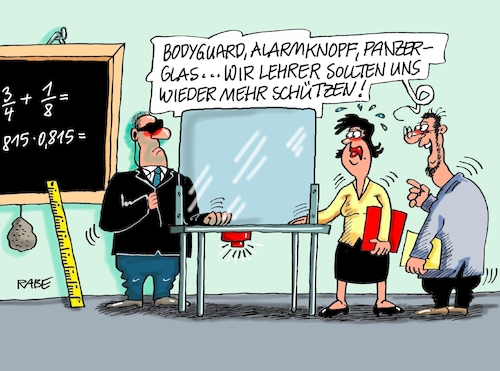 Cartoon: Alarm im Klassenzimmer (medium) by RABE tagged corona,bildung,bildungsminister,kanzleramt,bildungskonferenz,lehrerkonferenz,laptop,ausstatung,digitalisierung,bildungsmonitor,internetzugan,wlan,aufwachen,sicherheit,umfrage,leher,panzerglas,alarmknopf,bodyguard,gewalt,schüler,messer,netz,bedrohung,corona,bildung,bildungsminister,kanzleramt,bildungskonferenz,lehrerkonferenz,laptop,ausstatung,digitalisierung,bildungsmonitor,internetzugan,wlan,aufwachen,sicherheit,umfrage,leher,panzerglas,alarmknopf,bodyguard,gewalt,schüler,messer,netz,bedrohung