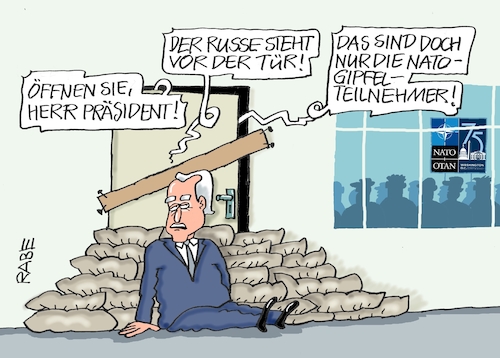 Cartoon: Angst vorm Russen (medium) by RABE tagged trump,biden,usa,vorwahlen,präsidentschaftswahl,rabe,ralf,böhme,cartoon,karikatur,pressezeichnung,farbcartoon,tagescartoon,hai,haifisch,floss,floß,nato,untergang,bedrohung,natogipfel,gipfeltreffen,putin,russland,russe,angst,alzheimer,trump,biden,usa,vorwahlen,präsidentschaftswahl,rabe,ralf,böhme,cartoon,karikatur,pressezeichnung,farbcartoon,tagescartoon,hai,haifisch,floss,floß,nato,untergang,bedrohung,natogipfel,gipfeltreffen,putin,russland,russe,angst,alzheimer