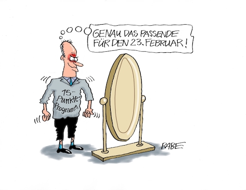 Cartoon: Anzugprobleme (medium) by RABE tagged ampel,ampelregierung,rot,grün,gelb,fdp,spd,grüne,rabe,ralf,böhme,cartoon,karikatur,pressezeichnung,farbcartoon,tagescartoon,inflation,einkommen,rente,rentenpaket,bruch,streit,neuwahlen,wahlkampf,kanzlerkandidat,friedrich,merz,cdu,wahlprogramm,spiegel,anzug,hochwasserhosen,ampel,ampelregierung,rot,grün,gelb,fdp,spd,grüne,rabe,ralf,böhme,cartoon,karikatur,pressezeichnung,farbcartoon,tagescartoon,inflation,einkommen,rente,rentenpaket,bruch,streit,neuwahlen,wahlkampf,kanzlerkandidat,friedrich,merz,cdu,wahlprogramm,spiegel,anzug,hochwasserhosen