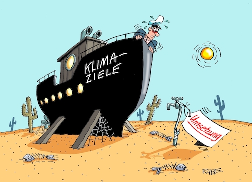 Cartoon: Auf Sand gebaut (medium) by RABE tagged klima,klimaziele,klimawende,ampel,wissing,streit,umsetzung,rabe,ralf,böhme,cartoon,karikatur,pressezeichnung,farbcartoon,tagescartoon,dürre,klimakatastrophe,wüste,trockenheit,sand,schiff,klima,klimaziele,klimawende,ampel,wissing,streit,umsetzung,rabe,ralf,böhme,cartoon,karikatur,pressezeichnung,farbcartoon,tagescartoon,dürre,klimakatastrophe,wüste,trockenheit,sand,schiff