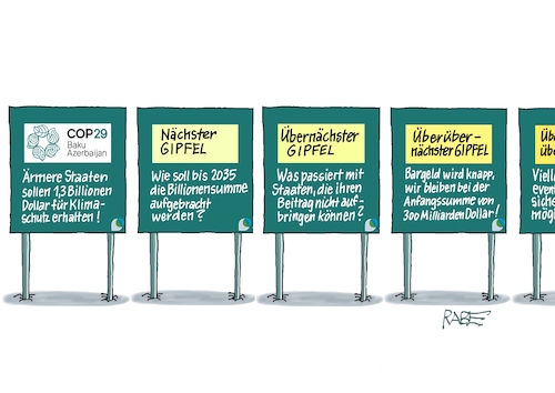 Cartoon: Baku1 (medium) by RABE tagged ampel,ampelregierung,rot,grün,gelb,fdp,spd,grüne,rabe,ralf,böhme,cartoon,karikatur,pressezeichnung,farbcartoon,tagescartoon,inflation,einkommen,rente,rentenpaket,bruch,streit,neuwahlen,deutschland,weltklimakonferenz,klimakonferenz,baku,aserbaidschan,schwellenländer,geberstaaten,billionen,billionensumme,ampel,ampelregierung,rot,grün,gelb,fdp,spd,grüne,rabe,ralf,böhme,cartoon,karikatur,pressezeichnung,farbcartoon,tagescartoon,inflation,einkommen,rente,rentenpaket,bruch,streit,neuwahlen,deutschland,weltklimakonferenz,klimakonferenz,baku,aserbaidschan,schwellenländer,geberstaaten,billionen,billionensumme