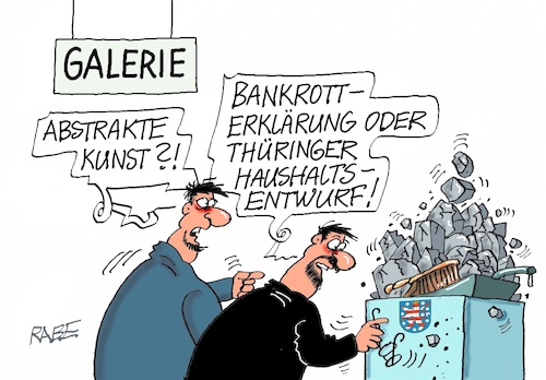 Cartoon: Bankrotterklärung (medium) by RABE tagged ampel,ampelregierung,rot,grün,gelb,fdp,spd,grüne,rabe,ralf,böhme,cartoon,karikatur,pressezeichnung,farbcartoon,tagescartoon,inflation,einkommen,rente,rentenpaket,bruch,streit,neuwahlen,thüringen,landeshaushalt,haushaltsplan,erfurt,ramelow,taubert,heike,galerie,kunst,abstraktes,trümmer,schulden,haushaltsloch,ampel,ampelregierung,rot,grün,gelb,fdp,spd,grüne,rabe,ralf,böhme,cartoon,karikatur,pressezeichnung,farbcartoon,tagescartoon,inflation,einkommen,rente,rentenpaket,bruch,streit,neuwahlen,thüringen,landeshaushalt,haushaltsplan,erfurt,ramelow,taubert,heike,galerie,kunst,abstraktes,trümmer,schulden,haushaltsloch