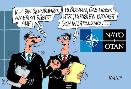 Cartoon: Beunruhigung (medium) by RABE tagged trump,usa,president,bolton,literatur,bücher,rabe,ralf,böhme,cartoon,karikatur,pressezeichnung,farbcartoon,tagescartoon,corona,biden,harris,joe,stimmauszählung,briefwahl,stimmabgabe,auszählung,machtübernahme,machtübergabe,anarchie,chaos,nato,nordatlantikpakt,natohauptquartier,mobilmachung,aufmarsch,herr,juristen,klagen,wahlaergebnis,anwälte,rechtsanwälte,trump,usa,president,bolton,literatur,bücher,rabe,ralf,böhme,cartoon,karikatur,pressezeichnung,farbcartoon,tagescartoon,corona,biden,harris,joe,stimmauszählung,briefwahl,stimmabgabe,auszählung,machtübernahme,machtübergabe,anarchie,chaos,nato,nordatlantikpakt,natohauptquartier,mobilmachung,aufmarsch,herr,juristen,klagen,wahlaergebnis,anwälte,rechtsanwälte