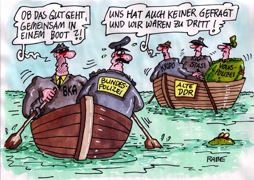 BKA in einem Boot