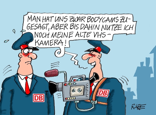 Bodycams bei der Bahn