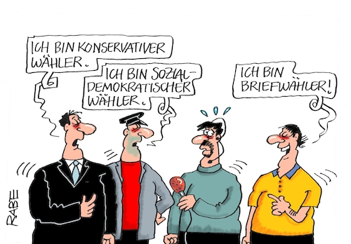 Cartoon: Briefgewähltes (medium) by RABE tagged bundestagswahl,wahlkampf,osten,ddr,ostbeauftragter,bundesregierung,recht,rabe,ralf,böhme,cartoon,karikatur,pressezeichnung,farbcartoon,tagescartoon,kanzleramt,laschet,gartenzwerg,konservativ,sozialdemokrat,briefwähler,bundestagswahl,wahlkampf,osten,ddr,ostbeauftragter,bundesregierung,recht,rabe,ralf,böhme,cartoon,karikatur,pressezeichnung,farbcartoon,tagescartoon,kanzleramt,laschet,gartenzwerg,konservativ,sozialdemokrat,briefwähler