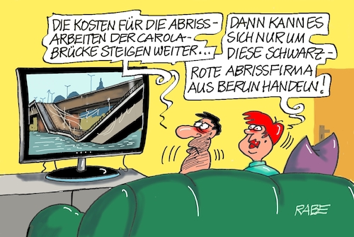 Brückenabriss