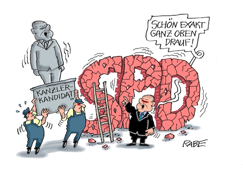 Cartoon: Denk mal Olaf (medium) by RABE tagged ampel,ampelregierung,rot,grün,gelb,fdp,spd,grüne,rabe,ralf,böhme,cartoon,karikatur,pressezeichnung,farbcartoon,tagescartoon,pöbelei,pöbler,bestrafung,regelung,beschimpfung,bundestag,abgeordnete,denkmal,statue,kanzler,kanzlerkandidat,bundestagswahl,einsturzgefahr,schutt,bruch,risse,ampel,ampelregierung,rot,grün,gelb,fdp,spd,grüne,rabe,ralf,böhme,cartoon,karikatur,pressezeichnung,farbcartoon,tagescartoon,pöbelei,pöbler,bestrafung,regelung,beschimpfung,bundestag,abgeordnete,denkmal,statue,kanzler,kanzlerkandidat,bundestagswahl,einsturzgefahr,schutt,bruch,risse