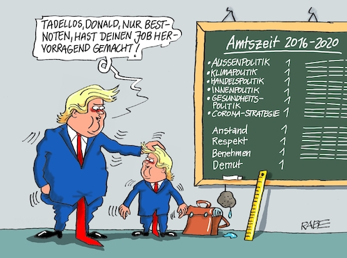 Cartoon: Der Beste der Besten (medium) by RABE tagged trump,usa,president,bolton,literatur,bücher,rabe,ralf,böhme,cartoon,karikatur,pressezeichnung,farbcartoon,tagescartoon,corona,biden,harris,joe,demokraten,republikaner,wahlsieger,ansprache,wahlnacht,wahlmänner,stimmabgabe,wahlbetrug,juristen,klage,schule,schüler,zeugnis,zensuren,noten,bestnoten,betragen,anstand,demut,außenpolitik,coron,innenpolitik,handelspolitik,der,trump,usa,president,bolton,literatur,bücher,rabe,ralf,böhme,cartoon,karikatur,pressezeichnung,farbcartoon,tagescartoon,corona,biden,harris,joe,demokraten,republikaner,wahlsieger,ansprache,wahlnacht,wahlmänner,stimmabgabe,wahlbetrug,juristen,klage,schule,schüler,zeugnis,zensuren,noten,bestnoten,betragen,anstand,demut,außenpolitik,coron,innenpolitik,handelspolitik