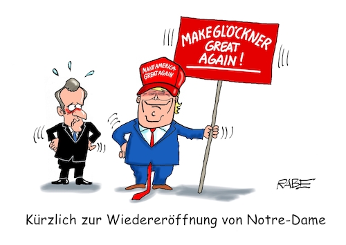 Cartoon: Der Glöckner lebt (medium) by RABE tagged donald,trump,kamala,harris,präsidentschaftswahl,usa,wahlkampf,joe,biden,rabe,ralf,böhme,cartoon,karikatur,pressezeichnung,farbcartoon,tagescartoon,mc,donalds,burger,wiedereröffnung,notredame,notre,dame,glöckner,macron,frankreich,paris,donald,trump,kamala,harris,präsidentschaftswahl,usa,wahlkampf,joe,biden,rabe,ralf,böhme,cartoon,karikatur,pressezeichnung,farbcartoon,tagescartoon,mc,donalds,burger,wiedereröffnung,notredame,notre,dame,glöckner,macron,frankreich,paris