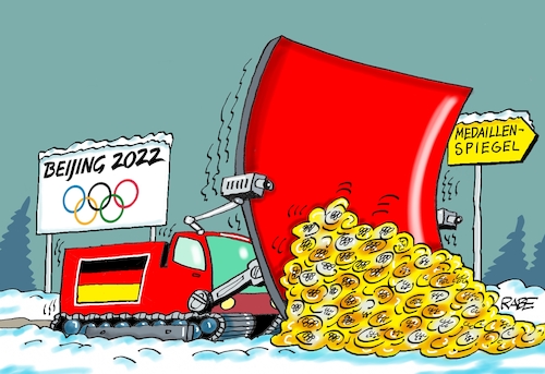 Cartoon: Der Pflügere gibt nach (medium) by RABE tagged china,peking,menschenrechte,boykott,winterspiele,olympiade,rabe,ralf,böhme,cartoon,karikatur,pressezeichnung,farbcartoon,tagescartoon,sport,sportler,corona,tv,fernseher,schnee,schneepflug,schneefräse,medaille,medaillenspiegel,goldmedaille,silbermedaille,bronzemedaille,china,peking,menschenrechte,boykott,winterspiele,olympiade,rabe,ralf,böhme,cartoon,karikatur,pressezeichnung,farbcartoon,tagescartoon,sport,sportler,corona,tv,fernseher,schnee,schneepflug,schneefräse,medaille,medaillenspiegel,goldmedaille,silbermedaille,bronzemedaille