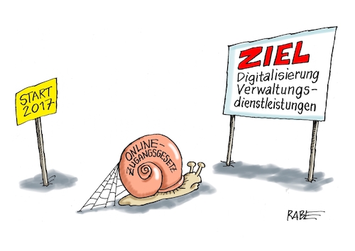 Cartoon: Digitalisierung (medium) by RABE tagged karneval,fasching,karnevalsaison,saisonbeginn,narren,karnevalisten,feier,rabe,ralf,böhme,cartoon,karikatur,pressezeichnung,farbcartoon,tagescartoon,bundesregierung,ampelkoalition,ampel,schnecke,start,ziel,spinnennetz,digitalisierung,ki,it,computer,internet,online,onlinezugangsgesetz,verwaltung,verwaltungsdienstleistungen,bürokratieabbau,karneval,fasching,karnevalsaison,saisonbeginn,narren,karnevalisten,feier,rabe,ralf,böhme,cartoon,karikatur,pressezeichnung,farbcartoon,tagescartoon,bundesregierung,ampelkoalition,ampel,schnecke,start,ziel,spinnennetz,digitalisierung,ki,it,computer,internet,online,onlinezugangsgesetz,verwaltung,verwaltungsdienstleistungen,bürokratieabbau