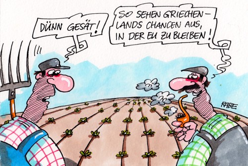 Cartoon: Dünn Gesätes (medium) by RABE tagged esm,griechenland,griechelandrettung,athen,hellas,rettungspaket,rettungsschirm,schulden,schuldenerlass,schuldenschnitt,staatschefs,finanzchefs,schäuble,cdu,kanzlerin,merkel,euro,eu,brüssel,eurokrise,parlament,wahlen,krediterlass,rückzahlung,darlehen,überweisung,karlsruhe,bundesverfassungsgericht,urteil,entscheidung,richter,finanzrisiken,fiskalpakt,rettungsmassnahmen,ezb,draghi,schuldentilgung,stabilitätsmechanismus,bauer,landwirt,feld,acker,saat,saatgut,aussaat,furche,ackerland,esm,griechenland,griechelandrettung,athen,hellas,rettungspaket,rettungsschirm,schulden,schuldenerlass,schuldenschnitt,staatschefs,finanzchefs,schäuble,cdu,kanzlerin,merkel,euro,eu,brüssel,eurokrise,parlament,wahlen,krediterlass,rückzahlung,darlehen,überweisung,karlsruhe,bundesverfassungsgericht,urteil,entscheidung,richter,finanzrisiken,fiskalpakt,rettungsmassnahmen,ezb,draghi,schuldentilgung,stabilitätsmechanismus,bauer,landwirt,feld,acker,saat,saatgut,aussaat,furche,ackerland