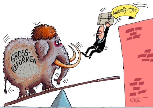 Fritze auf dem Sprung