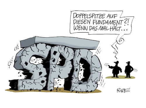 Cartoon: Fundamentales (medium) by RABE tagged spd,kevin,kühnert,bmw,kollektivierung,rabe,ralf,böhme,cartoon,karikatur,pressezeichnung,farbcartoon,tagescartoon,mitgliederbefragung,nahles,doppelspitze,mitgliederentscheid,basis,befragung,parteivorsitz,spd,kevin,kühnert,bmw,kollektivierung,rabe,ralf,böhme,cartoon,karikatur,pressezeichnung,farbcartoon,tagescartoon,mitgliederbefragung,nahles,doppelspitze,mitgliederentscheid,basis,befragung,parteivorsitz