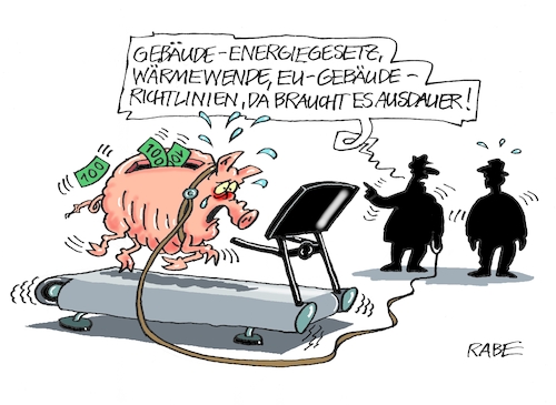 Cartoon: Ganze Bandbreite (medium) by RABE tagged klima,klimaziele,klimawende,ampel,wissing,streit,umsetzung,rabe,ralf,böhme,cartoon,karikatur,pressezeichnung,farbcartoon,tagescartoon,dürre,klimakatastrophe,gebäuderichtlinien,gebäudeenergiegesetz,wärmewende,heizungsgesetz,eu,wohnkosten,ausdauer,miete,heizung,schwein,sparschwein,euro,laufband,fitness,training,klima,klimaziele,klimawende,ampel,wissing,streit,umsetzung,rabe,ralf,böhme,cartoon,karikatur,pressezeichnung,farbcartoon,tagescartoon,dürre,klimakatastrophe,gebäuderichtlinien,gebäudeenergiegesetz,wärmewende,heizungsgesetz,eu,wohnkosten,ausdauer,miete,heizung,schwein,sparschwein,euro,laufband,fitness,training