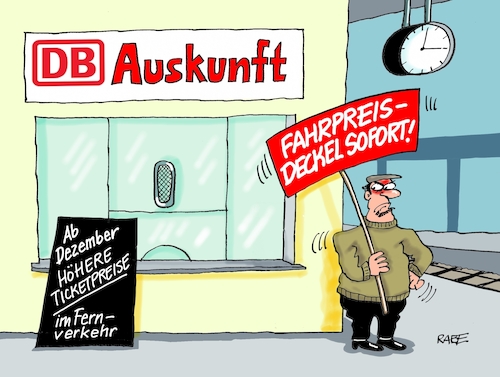 Cartoon: Gedeckeltes (medium) by RABE tagged bahn,db,bahnkunden,fahrpreis,fahrpreiserhöhung,rabe,ralf,böhme,cartoon,karikatur,pressezeichnung,farbcartoon,tagescartoon,schnellzug,bahnticket,schlusslicht,passagiere,bahnreisende,puffer,bahn,db,bahnkunden,fahrpreis,fahrpreiserhöhung,rabe,ralf,böhme,cartoon,karikatur,pressezeichnung,farbcartoon,tagescartoon,schnellzug,bahnticket,schlusslicht,passagiere,bahnreisende,puffer