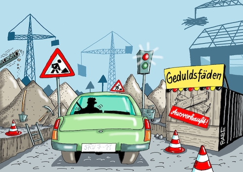 Cartoon: Geduld Geduld (medium) by RABE tagged ampel,ampelregierung,rot,grün,gelb,fdp,spd,grüne,rabe,ralf,böhme,cartoon,karikatur,pressezeichnung,farbcartoon,tagescartoon,pöbelei,pöbler,bestrafung,regelung,beschimpfung,bundestag,abgeordnete,stau,straßensperrung,umleitung,baustelle,geduld,geduldsfaden,sperrschild,absperrung,ampel,ampelregierung,rot,grün,gelb,fdp,spd,grüne,rabe,ralf,böhme,cartoon,karikatur,pressezeichnung,farbcartoon,tagescartoon,pöbelei,pöbler,bestrafung,regelung,beschimpfung,bundestag,abgeordnete,stau,straßensperrung,umleitung,baustelle,geduld,geduldsfaden,sperrschild,absperrung