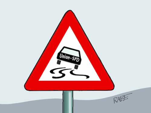 Cartoon: Glätte (medium) by RABE tagged kälte,winter,frost,eis,schnee,wetter,wetterbericht,eisglätte,dauerfrost,cartoon,karikatur,rabe,ralf,böhme,tageszeichnung,farbcartoon,pressezeichnung,feuerwehr,kind,eisen,metall,zunge,klima,klimakleber,merz,verkehrsschild,glätte,glatteis,schleudergefahr,union,spd,koalition,schwarz,rot,kälte,winter,frost,eis,schnee,wetter,wetterbericht,eisglätte,dauerfrost,cartoon,karikatur,rabe,ralf,böhme,tageszeichnung,farbcartoon,pressezeichnung,feuerwehr,kind,eisen,metall,zunge,klima,klimakleber,merz,verkehrsschild,glätte,glatteis,schleudergefahr,union,spd,koalition,schwarz,rot