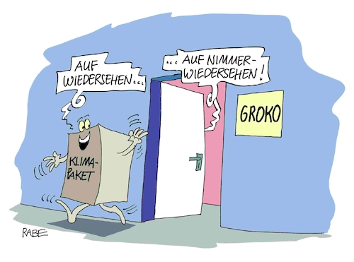 Cartoon: Klimapaket tschüss (medium) by RABE tagged klimawandel,umwelt,umweltministerin,schulze,sp,klimapreis,heizung,auto,rabe,ralf,böhme,cartoon,karikatur,pressezeichnung,farbcartoon,tagescartoon,brücke,bettler,verkehr,klimaprämie,friday,for,future,klimapaket,klimaschutzpaket,beschluss,groko,wiedersehen,nimmerwiedersehen,klimawandel,umwelt,umweltministerin,schulze,sp,klimapreis,heizung,auto,rabe,ralf,böhme,cartoon,karikatur,pressezeichnung,farbcartoon,tagescartoon,brücke,bettler,verkehr,klimaprämie,friday,for,future,klimapaket,klimaschutzpaket,beschluss,groko,wiedersehen,nimmerwiedersehen