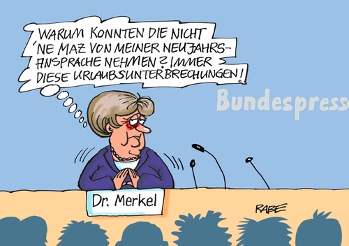 Cartoon: Merkel Pressekonferenz (medium) by RABE tagged merkel,kanzlerin,kanzleramt,flüchtlinge,flüchtlingskrise,rabe,ralf,böhme,cartoon,karikatur,pressezeichnung,farbcartoon,tagescartoon,eu,flüchtlingsgipfel,bedenken,verteilung,obergrenze,balkanroute,pressekonferenz,urlaubsunterbrechung,journalisten,anschläge,attentäter,münchen,würzburg,ansbach,reutlingen,abschiebung,bayern,innenminister,hermann,seehofer,machete,axt,neujahrsansprache,merkel,kanzlerin,kanzleramt,flüchtlinge,flüchtlingskrise,rabe,ralf,böhme,cartoon,karikatur,pressezeichnung,farbcartoon,tagescartoon,eu,flüchtlingsgipfel,bedenken,verteilung,obergrenze,balkanroute,pressekonferenz,urlaubsunterbrechung,journalisten,anschläge,attentäter,münchen,würzburg,ansbach,reutlingen,abschiebung,bayern,innenminister,hermann,seehofer,machete,axt,neujahrsansprache