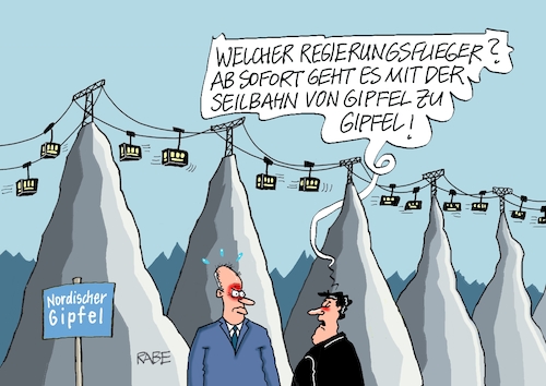 Cartoon: Merz ist der Gipfel (medium) by RABE tagged merz,groko,spd,union,posten,postenvergabe,rabe,ralf,böhme,cartoon,karikatur,pressezeichnung,farbcartoon,tagescartoon,schaufenster,deko,umbau,laden,ladenhüter,regierungsbildung,gipfel,gipfeltreffen,seilbahn,flieger,nordischer,nato,finnland,grönland,merz,groko,spd,union,posten,postenvergabe,rabe,ralf,böhme,cartoon,karikatur,pressezeichnung,farbcartoon,tagescartoon,schaufenster,deko,umbau,laden,ladenhüter,regierungsbildung,gipfel,gipfeltreffen,seilbahn,flieger,nordischer,nato,finnland,grönland