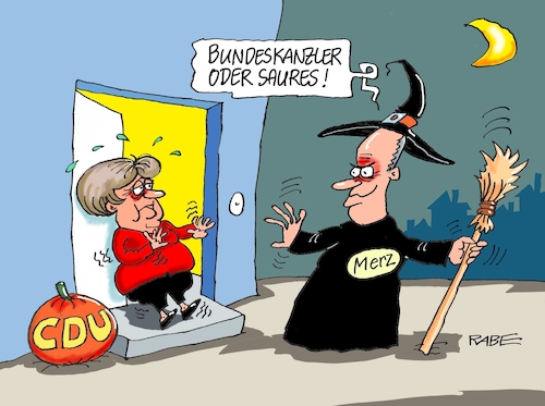 Merz Merkel Bundeskanzler