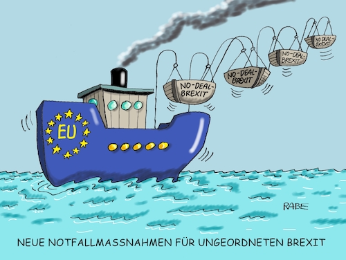 Cartoon: Neue EU Massnahmen (medium) by RABE tagged brexit,eu,insel,may,britten,austritt,rabe,ralf,böhme,cartoon,karikatur,pressezeichnung,farbcartoon,tagescartoon,bauhaus,baukasten,bauklötzer,plan,referendum,februar,irre,irrsinn,brüssel,ungeordnet,no,deal,massnahmen,dampfer,schiff,meer,ozean,rettungsboot,wellen,rettungsmassnahmen,brexit,eu,insel,may,britten,austritt,rabe,ralf,böhme,cartoon,karikatur,pressezeichnung,farbcartoon,tagescartoon,bauhaus,baukasten,bauklötzer,plan,referendum,februar,irre,irrsinn,brüssel,ungeordnet,no,deal,massnahmen,dampfer,schiff,meer,ozean,rettungsboot,wellen,rettungsmassnahmen