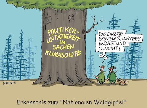 Cartoon: Nichts tun (medium) by RABE tagged klimawandel,umwelt,umweltministerin,schulze,sp,klimapreis,heizung,auto,rabe,ralf,böhme,cartoon,karikatur,pressezeichnung,farbcartoon,tagescartoon,brücke,bettler,verkehr,klimaprämie,friday,for,future,untätigkeit,politiker,wald,baum,exemplar,klöckner,patient,waldgipfel,nothilfen,pläne,klimawandel,umwelt,umweltministerin,schulze,sp,klimapreis,heizung,auto,rabe,ralf,böhme,cartoon,karikatur,pressezeichnung,farbcartoon,tagescartoon,brücke,bettler,verkehr,klimaprämie,friday,for,future,untätigkeit,politiker,wald,baum,exemplar,klöckner,patient,waldgipfel,nothilfen,pläne