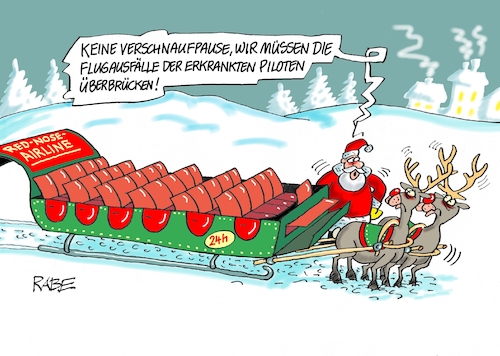 Cartoon: Pilotenmangel (medium) by RABE tagged corona,bundländerkonferenz,merkel,kanzleramt,lockerungen,stufenplan,öffnungen,lockdown,shutdown,baumärkte,impfdosen,rki,fallzahlen,inzidenzwert,spahn,impfzentren,impfreihenfolge,notbremse,weihnachten,omikron,weihnachtsmann,rentiere,rudolpd,red,noes,schlitten,schnee,winter,piloten,flugzeuge,pilotenmangel,flugausfälle,flugkapitäne,airline,corona,bundländerkonferenz,merkel,kanzleramt,lockerungen,stufenplan,öffnungen,lockdown,shutdown,baumärkte,impfdosen,rki,fallzahlen,inzidenzwert,spahn,impfzentren,impfreihenfolge,notbremse,weihnachten,omikron,weihnachtsmann,rentiere,rudolpd,red,noes,schlitten,schnee,winter,piloten,flugzeuge,pilotenmangel,flugausfälle,flugkapitäne,airline