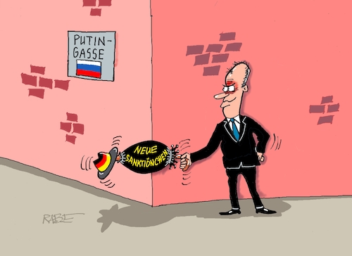 Cartoon: Schirmherr (medium) by RABE tagged merz,kanzler,koalition,union,spd,klingbeil,cartoon,karikatur,pressezeichnung,farbcartoon,tagescartoon,db,bahn,frühling,frühjahr,frühjahrsputz,ice,zug,blumenkasten,blumenkästen,esc,songcontest,deutschland,ecke,eckenwitz,schirm,hut,sanktionen,sanktiönchen,russland,putin,drohne,drohnenangriff,flughafen,leipzig,merz,kanzler,koalition,union,spd,klingbeil,cartoon,karikatur,pressezeichnung,farbcartoon,tagescartoon,db,bahn,frühling,frühjahr,frühjahrsputz,ice,zug,blumenkasten,blumenkästen,esc,songcontest,deutschland,ecke,eckenwitz,schirm,hut,sanktionen,sanktiönchen,russland,putin,drohne,drohnenangriff,flughafen,leipzig