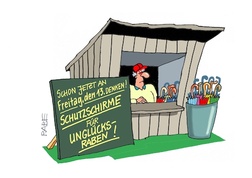 Cartoon: Schirmherrschaft (medium) by RABE tagged bude,verkaufsstand,stand,verkäufer,schirm,schirmherr,schirmherrschaft,rabe,ralf,böhme,cartoon,karikatur,pressezeichnung,farbcartoon,tagescartoon,freitag,dreizehnter,unglück,pech,pechvogel,unglücksrabe,bude,verkaufsstand,stand,verkäufer,schirm,schirmherr,schirmherrschaft,rabe,ralf,böhme,cartoon,karikatur,pressezeichnung,farbcartoon,tagescartoon,freitag,dreizehnter,unglück,pech,pechvogel,unglücksrabe