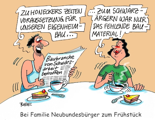 Schwarzarbeit am Bau