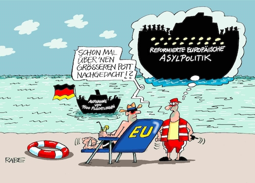 Seenotretterin Merkel