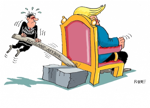 Cartoon: Sonderermittlungen (medium) by RABE tagged sonderermittlungen,sonderermittler,mueller,senat,donald,trump,weißes,haus,präsident,usa,washington,russlandaffäre,rabe,ralf,böhme,cartoon,karikatur,pressezeichnung,farbcartoon,tagescartoon,trohn,präseidentensessel,hebel,hebelgesetz,stein,granit,justiz,bundesrichter,richter,sonderermittlungen,sonderermittler,mueller,senat,donald,trump,weißes,haus,präsident,usa,washington,russlandaffäre,rabe,ralf,böhme,cartoon,karikatur,pressezeichnung,farbcartoon,tagescartoon,trohn,präseidentensessel,hebel,hebelgesetz,stein,granit,justiz,bundesrichter,richter