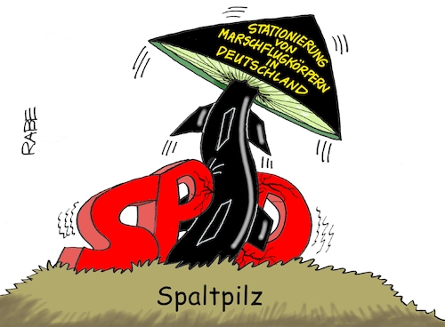 Cartoon: Spaltpilziges (medium) by RABE tagged ampel,ampelregierung,rot,grün,gelb,fdp,spd,grüne,rabe,ralf,böhme,cartoon,karikatur,pressezeichnung,farbcartoon,tagescartoon,pöbelei,pöbler,bestrafung,regelung,beschimpfung,bundestag,abgeordnete,pilz,spaltpilz,sozialdemokraten,ukrainekrieg,usa,stationierung,marschflugkörper,waffen,raketen,reichweite,ampel,ampelregierung,rot,grün,gelb,fdp,spd,grüne,rabe,ralf,böhme,cartoon,karikatur,pressezeichnung,farbcartoon,tagescartoon,pöbelei,pöbler,bestrafung,regelung,beschimpfung,bundestag,abgeordnete,pilz,spaltpilz,sozialdemokraten,ukrainekrieg,usa,stationierung,marschflugkörper,waffen,raketen,reichweite