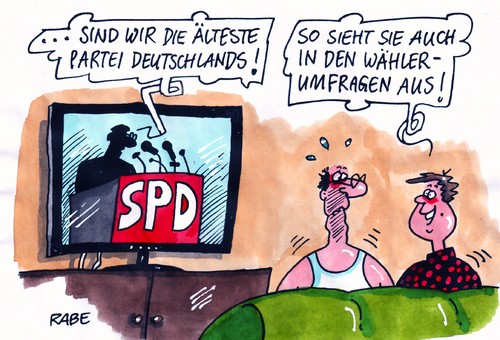 Cartoon: SPD im freien Fall (medium) by RABE tagged spd,sozialdemokraten,gabriel,steinmeier,parteienlandschaft,wählerumfrage,politbarometer,tortendiagramm,krise,wahl,bundesregierung,euro,parteivorsitz,parteiprogramm,kanzlerin,merkel,bundespolitik,bürgerfreundlichkeit,beliebtheit,wählergunst,fernsehgerät,flachbildschirm,mann,frau,rednerpult,mikrofon,parteitag,spd,sozialdemokraten,steinmeier,gabriel,umfrage,wahlen,wähler