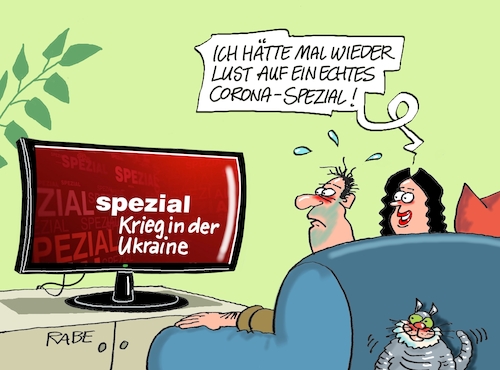 Cartoon: Spezialisten (medium) by RABE tagged usa,biden,telefonat,putin,moskau,kreml,kremlchef,rabe,ralf,böhme,cartoon,karikatur,pressezeichnung,farbcartoon,tagescartoon,ukraine,ukrainekrise,nato,telefonleitung,gipfel,ukrainegipfel,macron,ukrainekrieg,zdf,spezial,tv,zuschauer,sanktionen,fernsehen,fernsehzuschauer,couch,ehepaar,krim,kiew,usa,biden,telefonat,putin,moskau,kreml,kremlchef,rabe,ralf,böhme,cartoon,karikatur,pressezeichnung,farbcartoon,tagescartoon,ukraine,ukrainekrise,nato,telefonleitung,gipfel,ukrainegipfel,macron,ukrainekrieg,zdf,spezial,tv,zuschauer,sanktionen,fernsehen,fernsehzuschauer,couch,ehepaar,krim,kiew