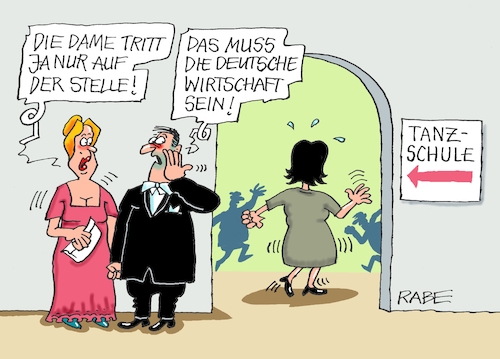 Cartoon: Tanzschrittmacher (medium) by RABE tagged olaf,scholz,bundeskanzler,ankündigung,zeitenwende,ergebnisse,opposition,union,rabe,ralf,böhme,cartoon,karikatur,pressezeichnung,farbcartoon,tagescartoon,kluft,spalt,brücke,ampel,ampelregierung,abgrund,wirtschaftwachstum,stagnation,rezession,konjunkturflaute,tanz,tänzer,tanzschule,schritte,olaf,scholz,bundeskanzler,ankündigung,zeitenwende,ergebnisse,opposition,union,rabe,ralf,böhme,cartoon,karikatur,pressezeichnung,farbcartoon,tagescartoon,kluft,spalt,brücke,ampel,ampelregierung,abgrund,wirtschaftwachstum,stagnation,rezession,konjunkturflaute,tanz,tänzer,tanzschule,schritte