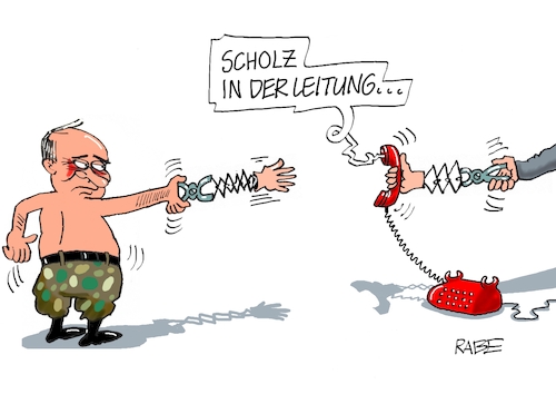 Telefonat Scholz Putin