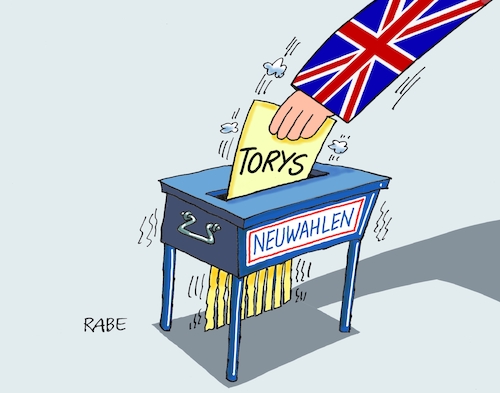 Cartoon: Torys (medium) by RABE tagged boris,johnson,premier,london,downing,street,ausgang,rücktritt,clown,schuhe,tür,clownsschuhe,rabe,ralf,böhme,cartoon,karikatur,pressezeichnung,farbcartoon,tagescartoon,liz,trus,premierministerin,neuwahlen,torys,wahlurne,stimmzettel,reisswolf,parlament,boris,johnson,premier,london,downing,street,ausgang,rücktritt,clown,schuhe,tür,clownsschuhe,rabe,ralf,böhme,cartoon,karikatur,pressezeichnung,farbcartoon,tagescartoon,liz,trus,premierministerin,neuwahlen,torys,wahlurne,stimmzettel,reisswolf,parlament