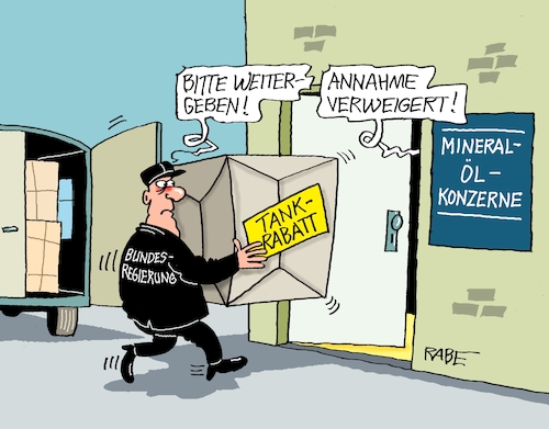 Cartoon: Verweigerung (medium) by RABE tagged merz,kanzler,koalition,union,spd,klingbeil,cartoon,karikatur,pressezeichnung,farbcartoon,tagescartoon,db,bahn,frühling,frühjahr,frühjahrsputz,ice,zug,blumenkasten,blumenkästen,tankrabatt,rabatt,spritpreis,autofahrer,mineralölkonzern,hormus,blockade,trump,irankrieg,merz,kanzler,koalition,union,spd,klingbeil,cartoon,karikatur,pressezeichnung,farbcartoon,tagescartoon,db,bahn,frühling,frühjahr,frühjahrsputz,ice,zug,blumenkasten,blumenkästen,tankrabatt,rabatt,spritpreis,autofahrer,mineralölkonzern,hormus,blockade,trump,irankrieg
