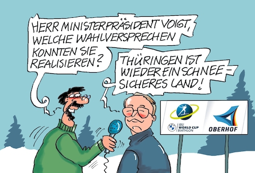 Cartoon: Voigt machts (medium) by RABE tagged kälte,winter,frost,eis,schnee,wetter,wetterbericht,eisglätte,dauerfrost,cartoon,karikatur,rabe,ralf,böhme,tageszeichnung,farbcartoon,pressezeichnung,feuerwehr,kind,eisen,metall,zunge,klima,klimakleber,mario,voigt,ministerpräsident,thüringen,cdu,schneemenge,biathlon,wm,oberhof,kälte,winter,frost,eis,schnee,wetter,wetterbericht,eisglätte,dauerfrost,cartoon,karikatur,rabe,ralf,böhme,tageszeichnung,farbcartoon,pressezeichnung,feuerwehr,kind,eisen,metall,zunge,klima,klimakleber,mario,voigt,ministerpräsident,thüringen,cdu,schneemenge,biathlon,wm,oberhof