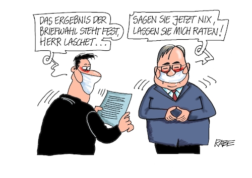 Cartoon: Wahlqual (medium) by RABE tagged corona,bildung,bildungsminister,kanzleramt,bildungskonferenz,lehrerkonferenz,laptop,ausstatung,digitalisierung,bildungsmonitor,internetzugan,wlan,aufwachen,armin,lascht,briefwahl,ergebnis,auszählung,parteispitze,parteivorsitz,merz,röttgen,lockdown,nrw,shutdown,impfstoff,kontaktbeschränkungen,wähler,kanzlerkandidat,corona,bildung,bildungsminister,kanzleramt,bildungskonferenz,lehrerkonferenz,laptop,ausstatung,digitalisierung,bildungsmonitor,internetzugan,wlan,aufwachen,armin,lascht,briefwahl,ergebnis,auszählung,parteispitze,parteivorsitz,merz,röttgen,lockdown,nrw,shutdown,impfstoff,kontaktbeschränkungen,wähler,kanzlerkandidat